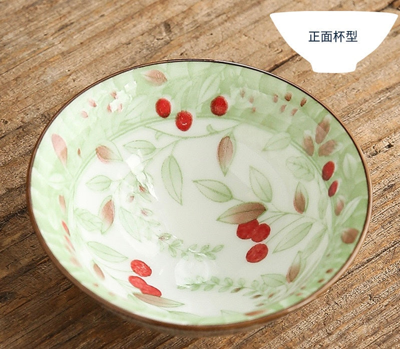 Two-color Celadon Teacup