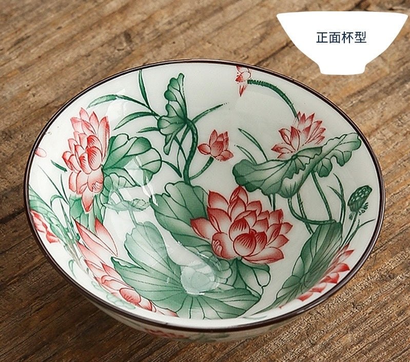 Two-color Celadon Teacup