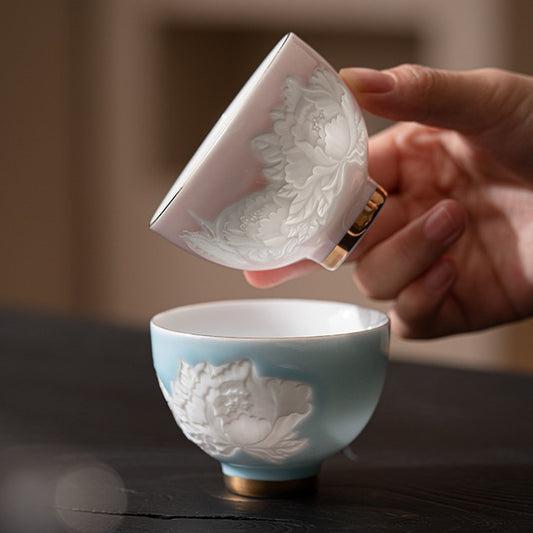 Shadow Carving Butterfly Lovers Master Cup