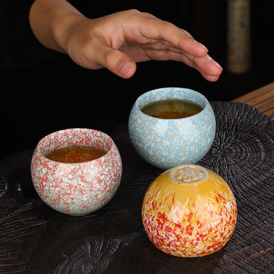 Cherry Blossom Jianjian Kung Fu Tea Set Master Cup