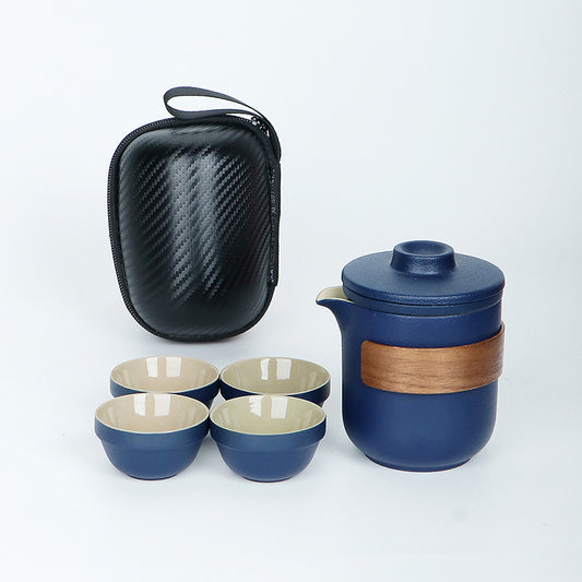 Portable Outdoor Car Travel Kung Fu Tea Set